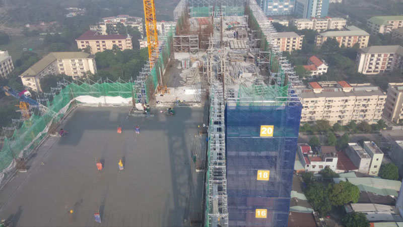 Tiến độ Bcons Suối Tiên 11/2019