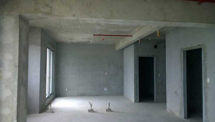 Căn hộ bàn giao thô bao gồm những gì