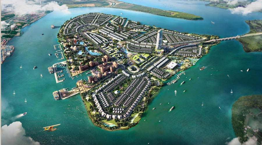 Phối cảnh angle island