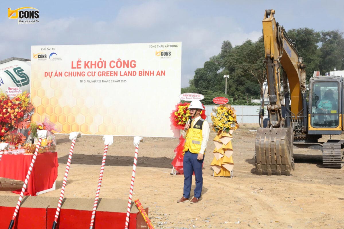 Chính thức khởi công dự án Green Land Bình An & Khu nhà ở Bình Thung