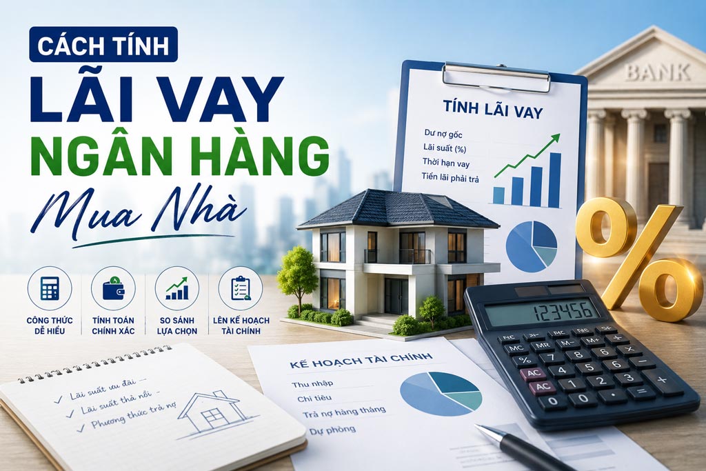 Cách Tính Lãi Vay Ngân Hàng Mua Nhà