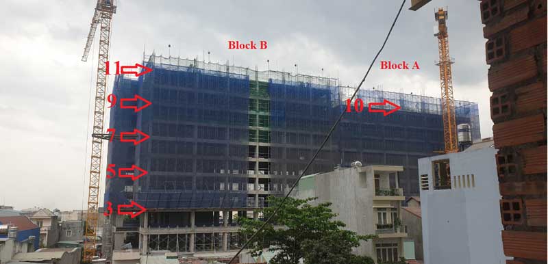 Tiến độ Bcons Miền Đông 10/02/2020