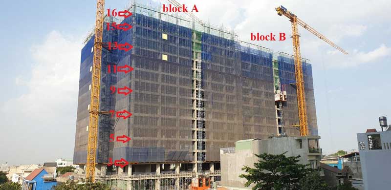 Tiến độ Bcons Miền Đông 17/03/2020
