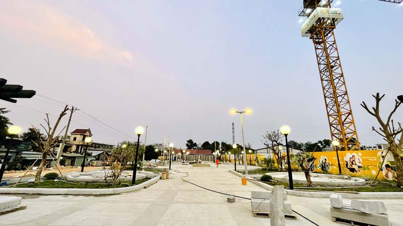 Hình ảnh mới nhất công viên Bcons Plaza cập nhật ngày 04/02/2021