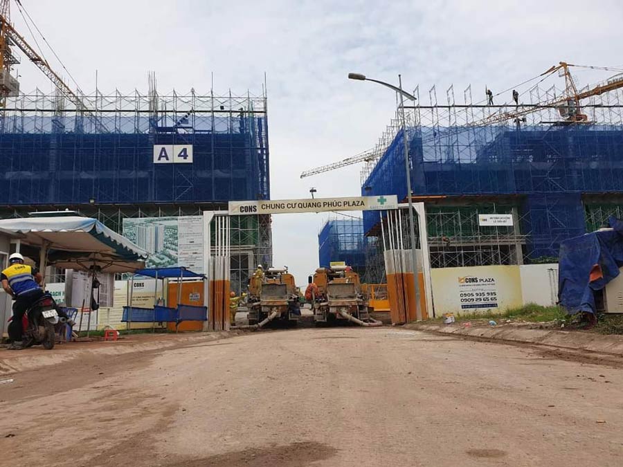 Tiến độ thi công Bcons Plaza ngày 04/10/2021