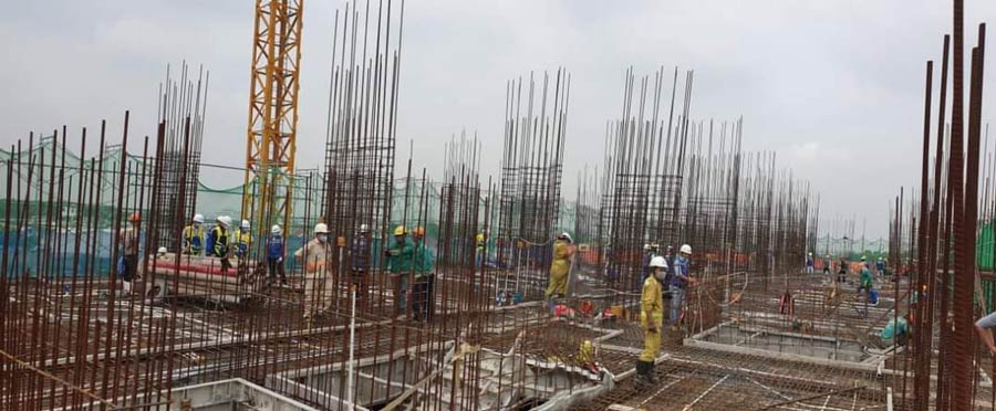 Tiến độ thi công Bcons Plaza ngày 04/10/2021