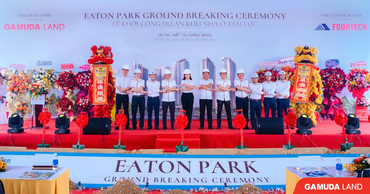 Lễ khởi công dự án Eaton Park