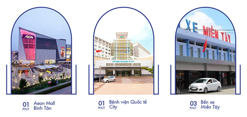tiện ích ngoại khu Moonlight Centre Point