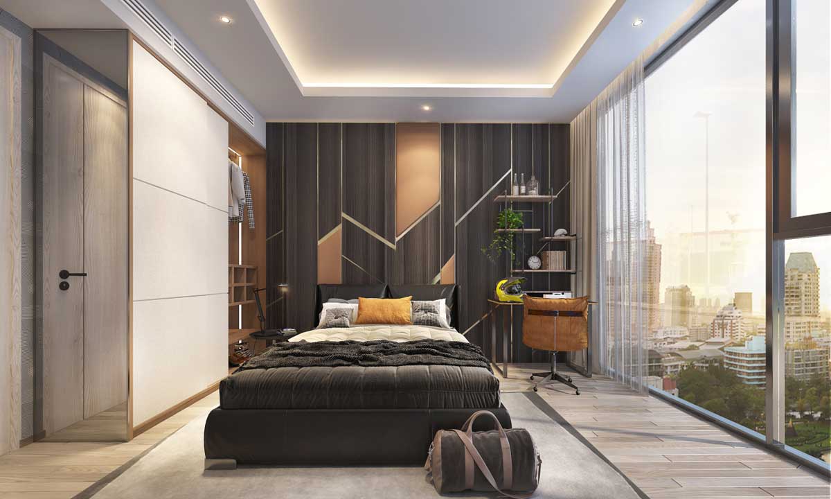 Phòng ngủ căn 2 phòng ngủ