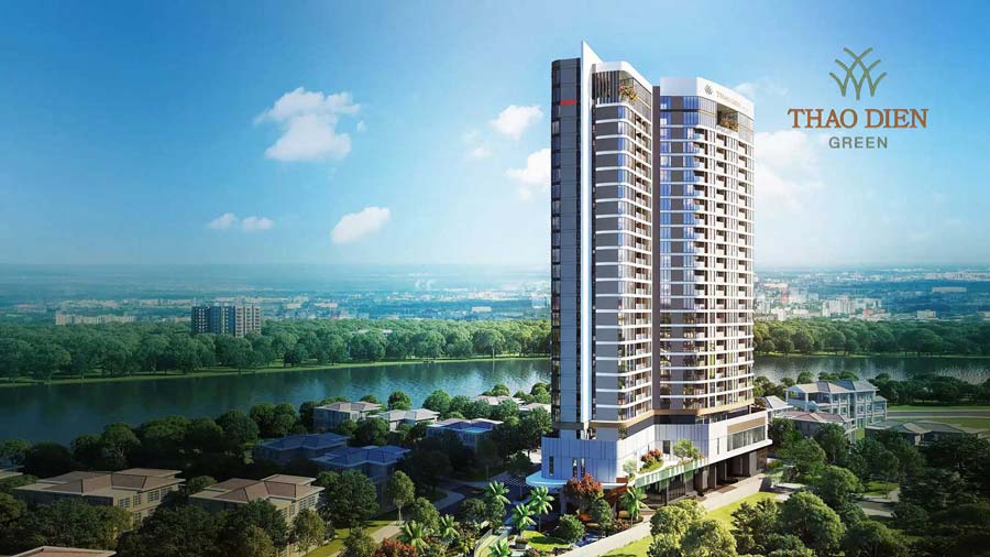 Phối cảnh dự án Thảo Điền Green
