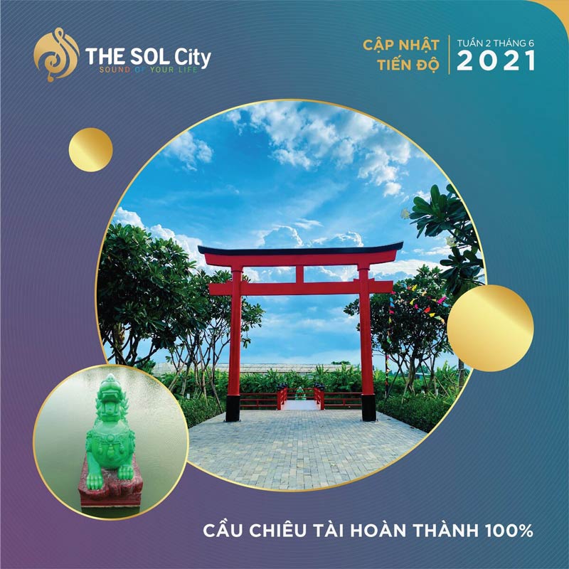 Tiến độ dự án The Sol City tháng 6/2021