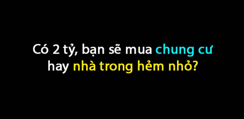 Có 2 tỷ nên mua chung cư hay mua nhà đất?