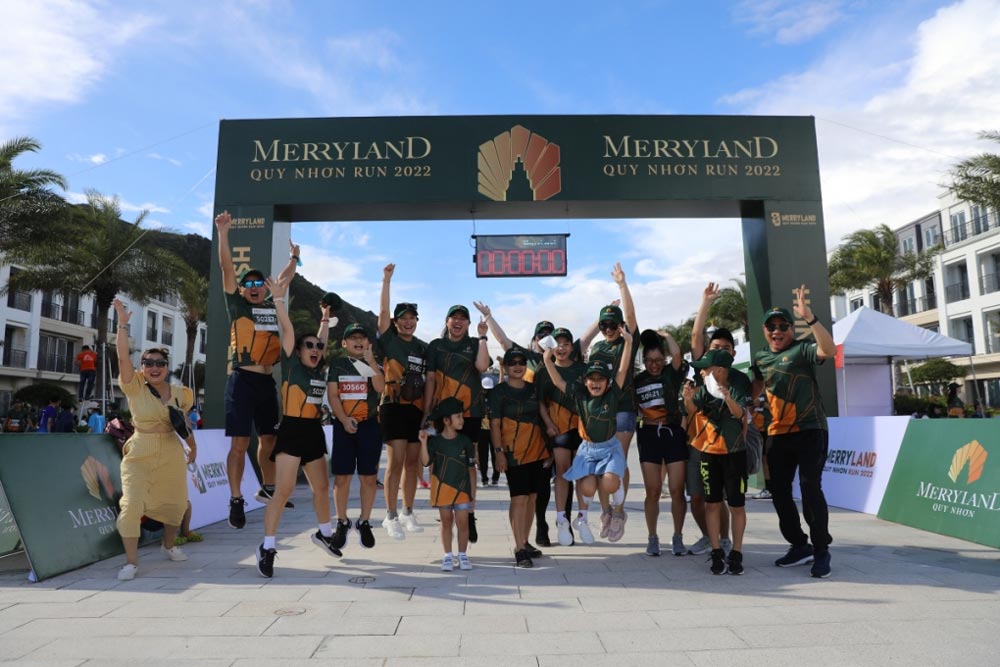 2.500 runner chinh phục đường chạy MerryLand Quy Nhơn Run