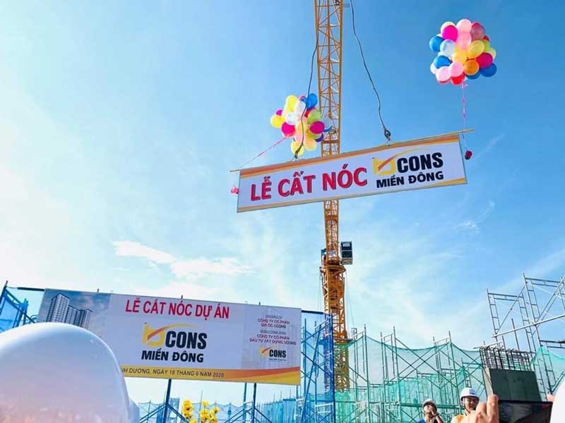 bcons miền đông cất nóc