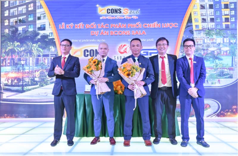 Lễ ký kết phân phối dự án Bcons Sala